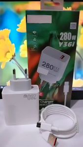 Charger VVO Y36i 280W Fast Charger Support Fast Charging