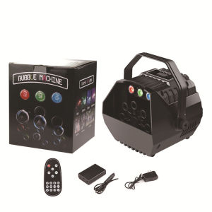 RGB LED Bubble Machine with Remote Control for Weddings Festivals DJ Parties Bubble Machine Automatic New Model Bubble Machine