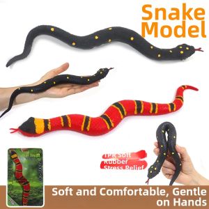 Glow In Dark Silicone Snake Model Toy