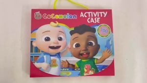 CoComelon JJ & Cody Activity Case Gift Set with 4 Activity Books & Over 700 Stickers For Kids