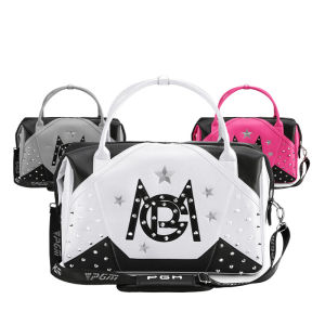 PGM Women Golf Bags Out Training Microfiber Leather Luggage Cloth Shoes Storage Carrier Handbag Leisure Commuting Package