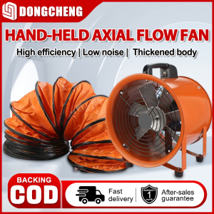 8“ 10” 12”inches Portable Exhaust Fan Strong Suction Ventilation Fan High Power Low Noise Exhaust Fan Portable Axial Flow Fan Marine Ventilator Industrial Blower Exhaust Fan
