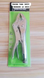 TEKIRO Tang Buaya Bengkok 10 Inch: Tang Jepit Berkualitas Tinggi