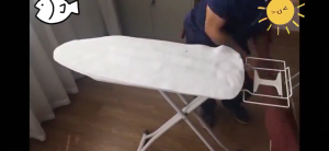 GREENIKA ผ้ารองรีดสะท้อนความร้อน ผ้าคลุมโต๊ะรีดผ้า ปลอกโต๊ะรีดผ้า กันความร้อน แบบหนา ทนทาน มีฟองน้ำในตัว