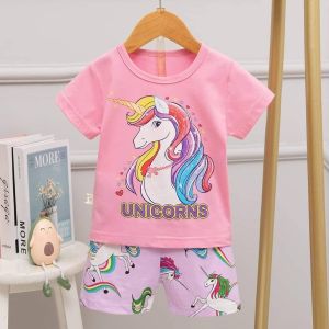 SETELAN ANAK IMPORT UNICORN PINK