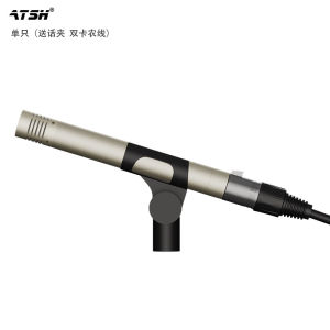 Stage Chorus Guitar Karaoke Song Recording Wired Microphone Stereo Professional Capacitor Mic for Instrument Applications