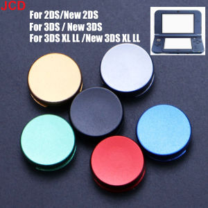 JCD 1pcs For 3DS 3DSXL 3DSLL Game Controller Metal Analog Stick Cap 3D Joystick Cap For New 2DS 3DS LL XL Thumbstick Button
