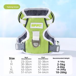 Hipidog | Adjustable Cat Leash Cute Puppy Outdoor Special Chest Back Belt Small Dog Pet Supplies Hipidog Brand Other Material Normal Spec