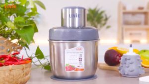 Máy Xay Thịt Cao Cấp Unie UE-226 ( UE226 )  2 Cối Inox Có Lưỡi Bóc Hành Tỏi Hàng Chính Hãng