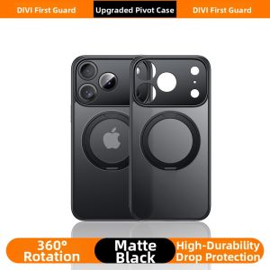 Divi | Anti-Drop Magnetic Phone Case with Stand Transparent