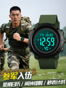 Đồng Hồ Nam Thể Thao Ngoài Trời Đa Năng Bộ Đội Nhập Ngũ Đồng Hồ Học Sinh Đạo Cụ Thể Thao Chuyên Nghiệp LED Đèn LED