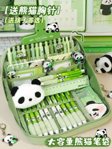 Panda Themed School Supplies Gift Set Cute Creative Birthday Gift for Ten Year Old Girls Nursery School Souvenir Elementary School Practical Graduation