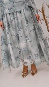 Shaybee | Arrasyi Jeju Set Rok | Baju Kurung Malay | Baju Raya Oneset Rok | Raya Collection