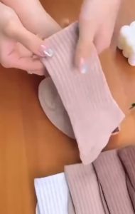 Tất Vớ Cổ Cao Nam Nữ Trơn(TP) 6 Màu Phong Cách Hàn Quốc