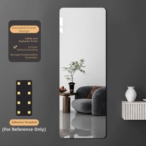 NAIFUNA | Self-adhesive Easy Installation HD Trial Mirror