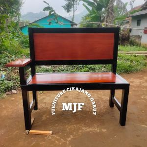 Bangku kayu panjang minimalis/Kursi teras kayu/Kursi santai/Kursi Copi/Bangku kayu santai/Bangku taman/Bangku kayu sandaran tangan