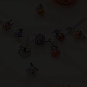 Mặt Dây Chuyền Charm Bạc 925 Sterling Hình Halloween - Bí Ngô Phù Thủy Búp Bê Bộ Xương Xác Ướp Kẹo - Phù Hợp Với Vòng Tay Nguyên Bản Làm Đồ Trang Sức Tự Làm