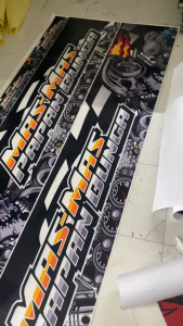 DECAL STIKER GRANMAX L300 CARRY - STIKER BAK BELAKANG PICK UP DESIGN TERBARU FREE NAMA - BAK 008