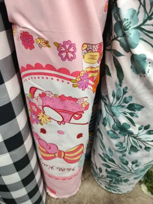 Premium Canadian Cotton printed 96 width Sold per yard