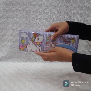 Tempat Pensil Unicorn / Set Alat Tulis Stationary Unicorn / Kotak Pensil Magent Dorameon dan Frozen / Pencil Case Anak Perempuan LOL