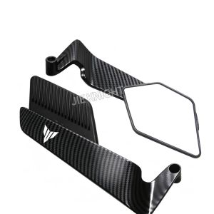 For YAMAHA MT03 MT07 MT09 MT10 MT25 MT-03 MT-07 MT 09 10 25 Motorcycle Rearview Mirror Adjustable Rotating Side View Mirrors