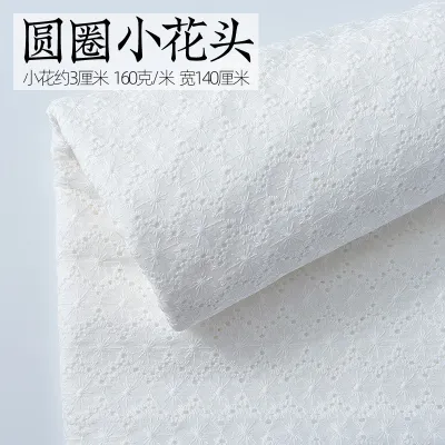 Vải Ren Cotton Nguyên Chất Dành Cho Trang Phục Nữ Váy Cưới Áo Sơ Mi Thêu Thủ Công Trang Trí Nhà Cửa Thiết Kế Sân Khấu Sử Dụng Mùa Hè
