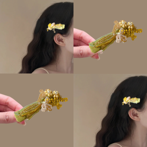 Elegant Goddess Essential~ Sweet Fresh Little Flower Bouquet BB Clip Fairy Color Side Clip Small Freshness Hair Styling Tool