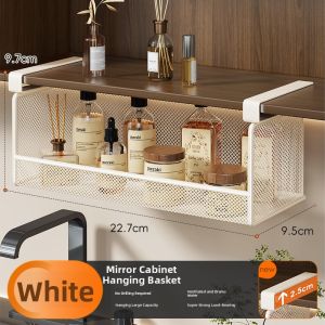 WUBUWEI | Bathroom Cosmetic Storage Box Organizer