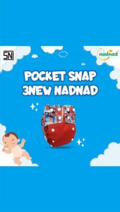 Clodi Bayi 2-15 Kg Popok Cuci Ulang Clodi Pocket Snap Nadnad