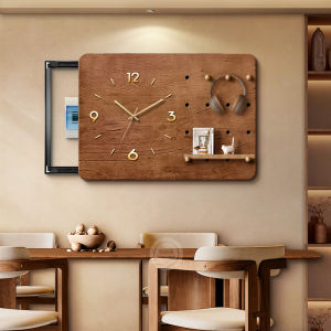 RUIBAHAO | Decorative Sliding Clock Panel for Electric Box