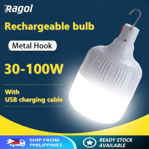 LED Lamp Super Bright Rechargeable Waterproof Mobile Light LED Lamp USB Bulb 30W 60W 100W Outdoor Camping Emergency Lights