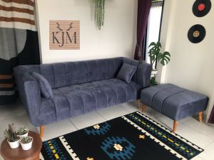 Sofa Scandinavian KJM Camaro / Sofa Retro New Model