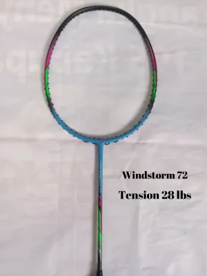 raket badminton lining windstorm 72 raket badminton li ning windstorm 60