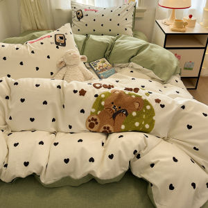 Kiss Dear | New All Cotton Embroidered Sheet Set