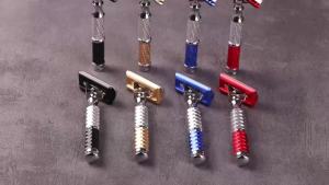 2026 Flash Sale!Yaqi Blind Box Razor Double-edge Tilt Diagonal Razor Head Inclined at 45° to Handle for Shaving Accessories