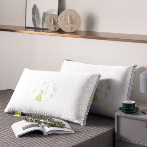 Cotton Knitted Cotton Three-Dimensional Pillow Argy Wormwood Cotton Pillow Improve Sleeping Single Pillow Core Pair Household Dormitory Single Pillow Single Pillow