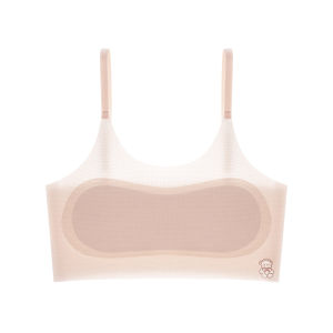 Áo ngực thể thao MiiOW Cat Person vải lụa băng thoáng khí cho bé gái từ 10-14 tuổi