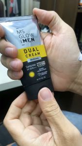 MS Glow For Men Cream Day Night Energy Bright Siang dan Malam Cerahkan Wajah