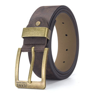 Thắt Lưng Nam Chất Liệu Da PU Cao Cấp Với Khóa Kim Loại Kiểu Dáng Thời Trang Thích Hợp Cho Cả Công Sở Và Thường Ngày Phụ Kiện Thời Trang Nam Thắt Lưng Thiết Kế.