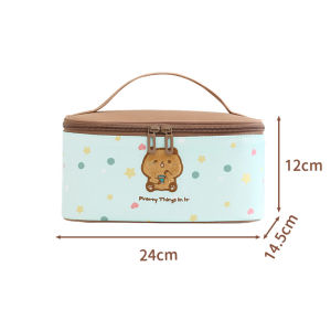 Cute Portable High Capacity Toiletry Bag