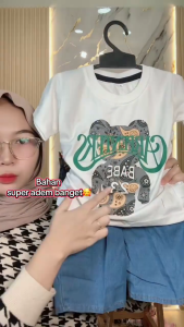 Setelan Casual Jeans & Tee Anak Laki-Laki Usia 1-5 Tahun - Motif Kartun Casual Nyaman & Stylish