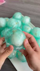 Crispy Squishy Ball Cracking Wax Crunchy Shatter Stress Ball ASMR Satisfying Pop Sound Anti Stress Relief Fidget Toys for Adults
