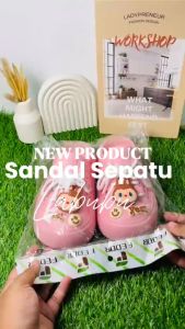 MYFEIDA - FEDOR B-075-2 SEPATU SANDAL ANAK KARAKTER LABUBU / SANDAL C-075-2 MODEL SLIP ON LABUBU YES