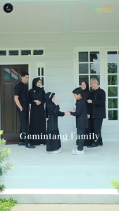 SARIMBIT 2026 BY LUBI GEMINTANG BROKEN WHITE TERBARU GAMIS&KOKO FAMILY SET KEKINIAN LEBARAN TERMURAH