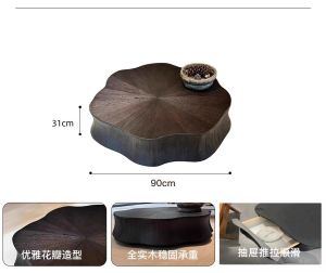 Cloud Shape Coffee Table Minimalist Petal Design Living Room Home Use Designer Italian Style Tea Table High Quality Luxury