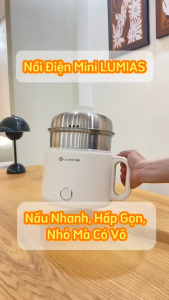 Nồi Lẩu Điện Mini Đa Năng Lumias LM-PM606 - Công Suất 500W Dung Tích 1.6L Chống Cháy Khô Giữ Nhiệt Tốt Bảo Hành 12 Tháng