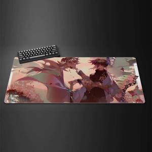 Bandai | Demon Slayer Muichiro Tokito Anime Gaming Mouse Pad Large Rubber Keyboard Desk Mat With 2MM Stitched Edge Design