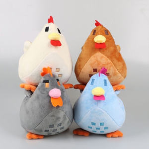Takara Tomy | 20cm Stardew Valley Chicken Pillow Plush Soft Stuffed Animal Toys Cartoon Stardew Valley Birthday Gift Christmas Gift