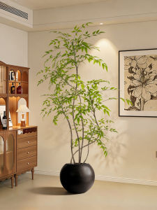 LIANYOU | High-end Luxury Artificial Nandina Large Floor Plant Decor
