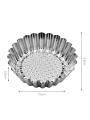 Reusable Thickened Baking Mold Aluminum Portuguese Cake Stand Egg Tart Base Support Oven Aluminum Foil Pudding Cup. 